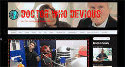 Desktop Screenshot of doctorwho-devious.com