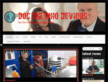 Tablet Screenshot of doctorwho-devious.com